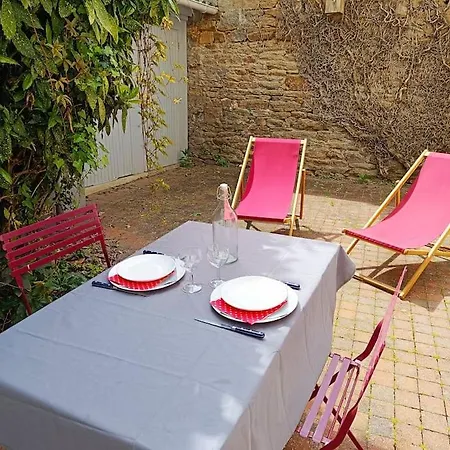 公寓 Chez Louisette Centre Et Plages A Pied!